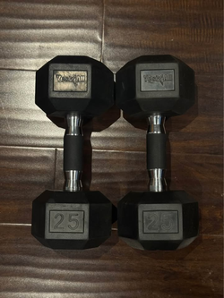 Yes4All 25 LB Dumbbells – Pair (50 LBS Total)