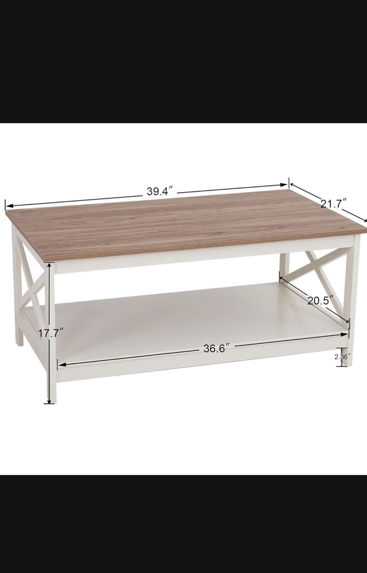 Modern Coffee Table And Two Sofa Side Tables