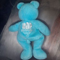 WCW NWO DDP Blue Plush Beanie Baby 