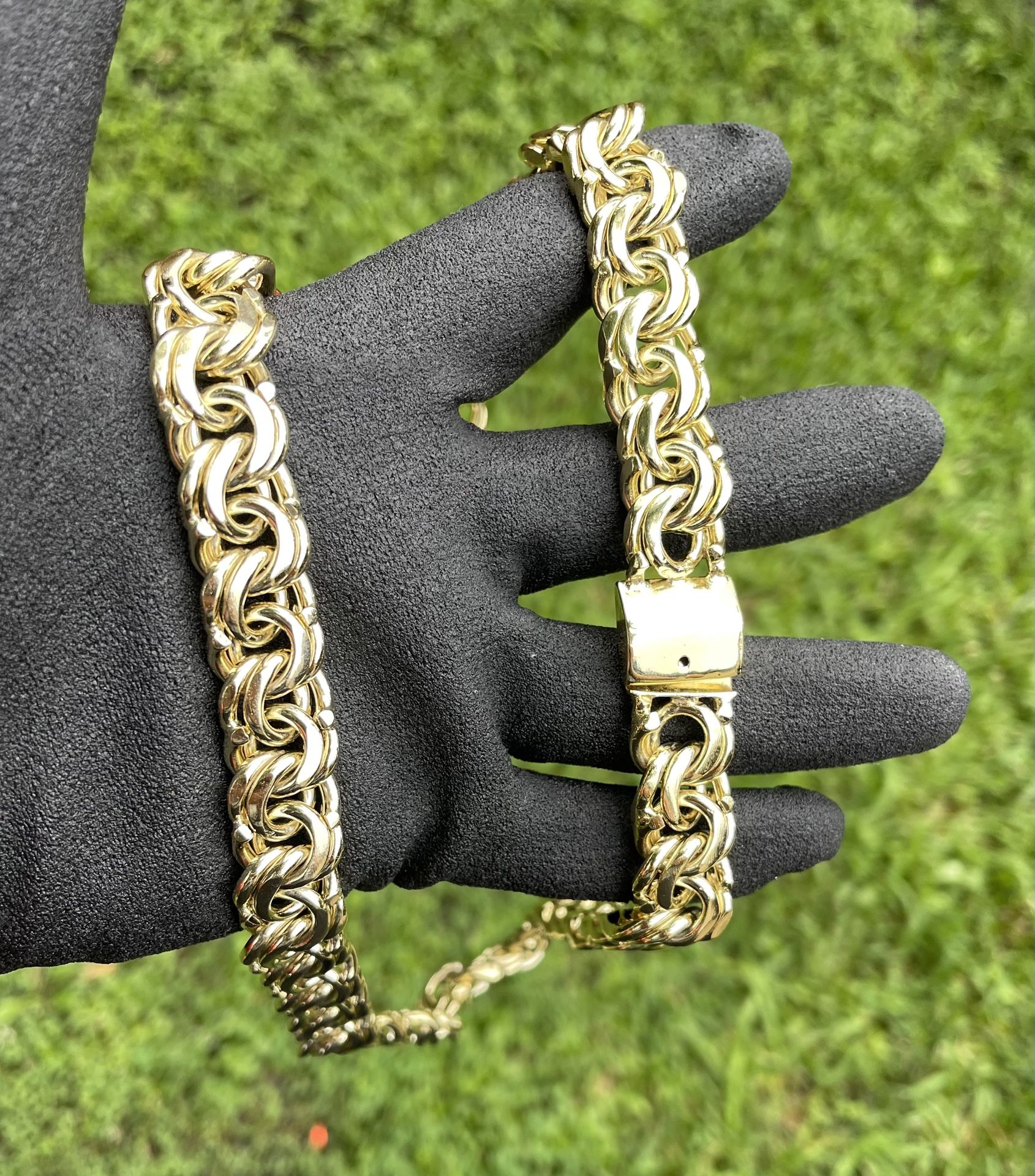 14K Gold filled chino link chain