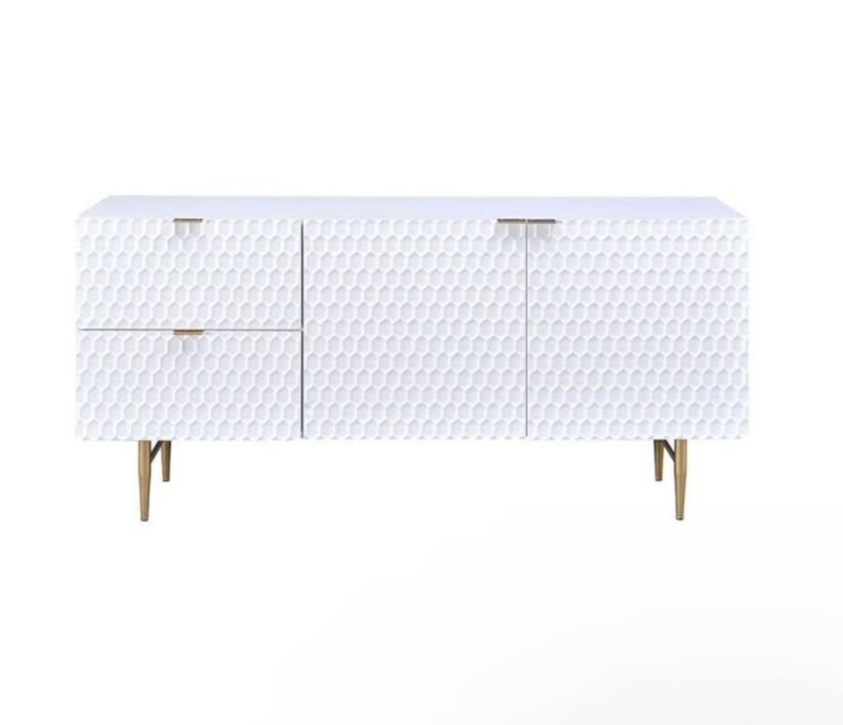 SLEEK AND MODERN console table with storage
