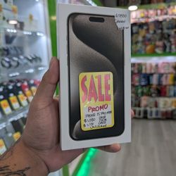 iPhone 15 Pro Max Unlocked For Any Company Only $80 Down 