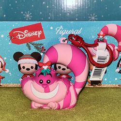 Disney CHESHIRE Figural Foam Bag Clip -Christmas Seasonal Series 59 Mystery Pack