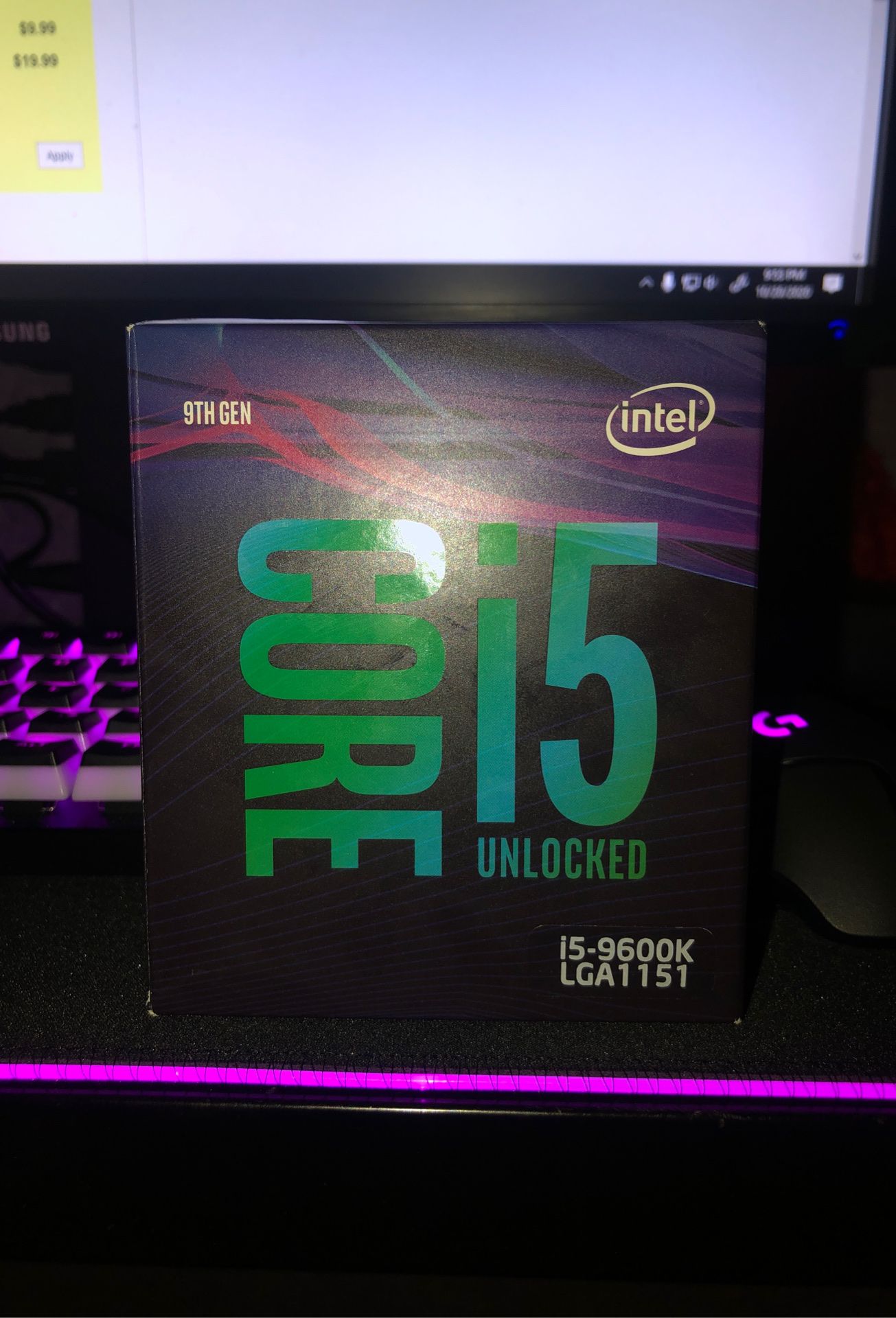 Intel core i5-9600k