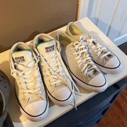 White Converse 