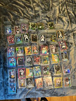 Topps Chrome Football Card Lot