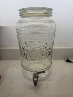 Glass Beverage Dispenser 2 Gallons 