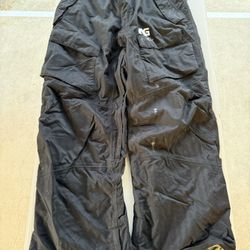Analog Men Medium Snowboard Pants
