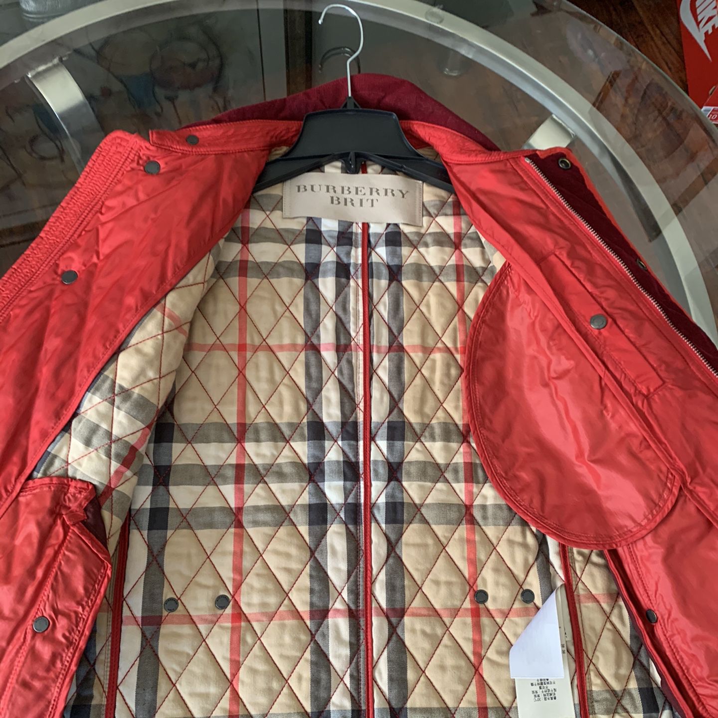 Burberry Men Quilted Jacket