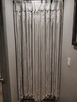 Cortina de Macrame /Macrame Curtain