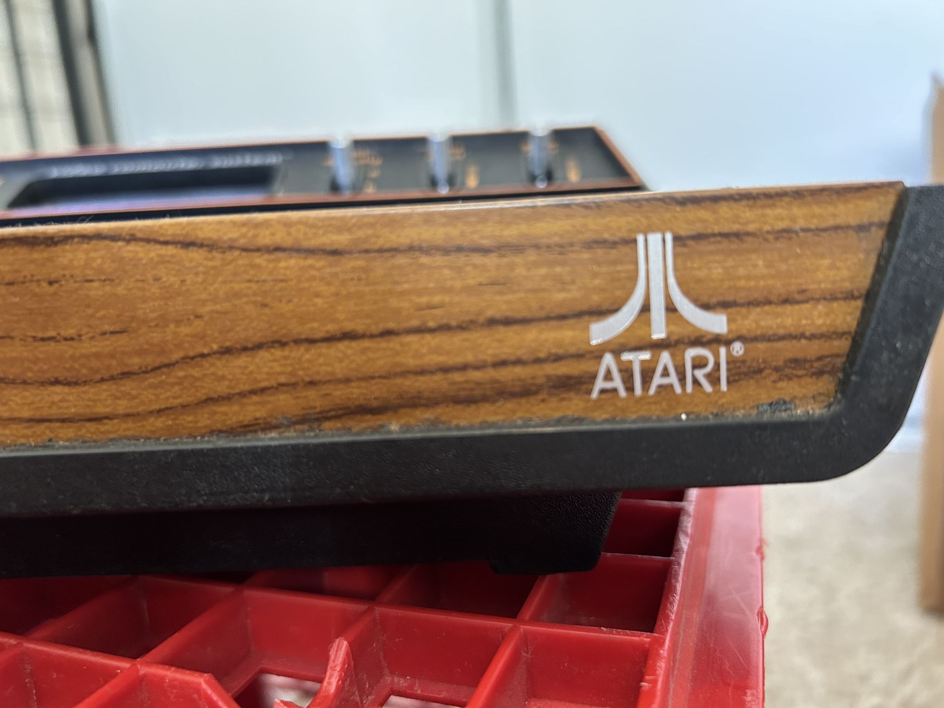 Atari 2600 with controller & games