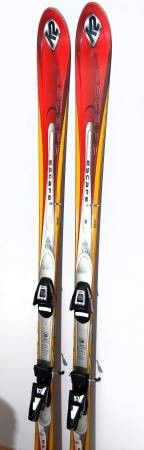 K2 Escape 5500 Skis with Salomon C509 Bindings