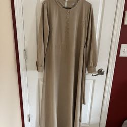 Abaya Beige New 
