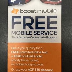 FREE MOBILE SERVICE