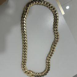 Cuban Chain ( Gold Plated ) 250G