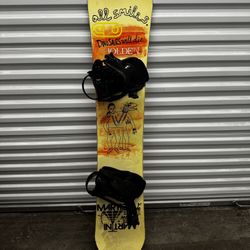 Dinosaurs Will Die 156mm Snowboard