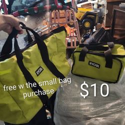 $10 For The Small Ryobi Bag Tool Bag And Bonus Free Large Bag