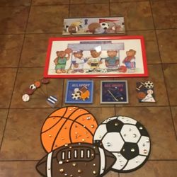 Sports Decor Bedroom Set