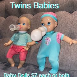 $7 Baby Twins Dolls in great condition