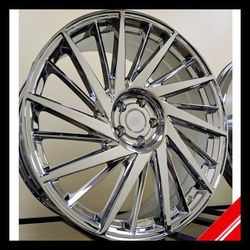 Brand New 26" ECL15 6x139.7 Chrome Wheels