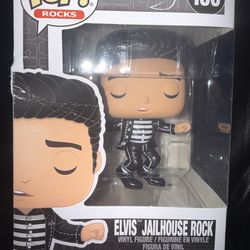 Funko Pop Rocks Elvis Presley Jailhouse Rock  #186