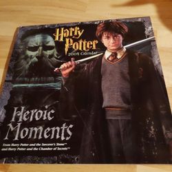 2004 Harry Potter  Heroic Moments Calendar 