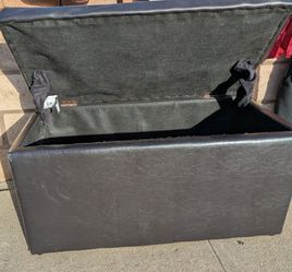 Brown Bench Storage