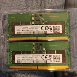 16GB (2x8GB) Sodimm DDR5 4800mhz