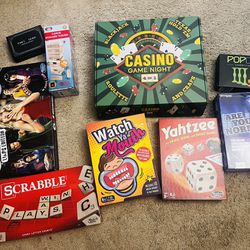 Board Games, Full Casino Game Set