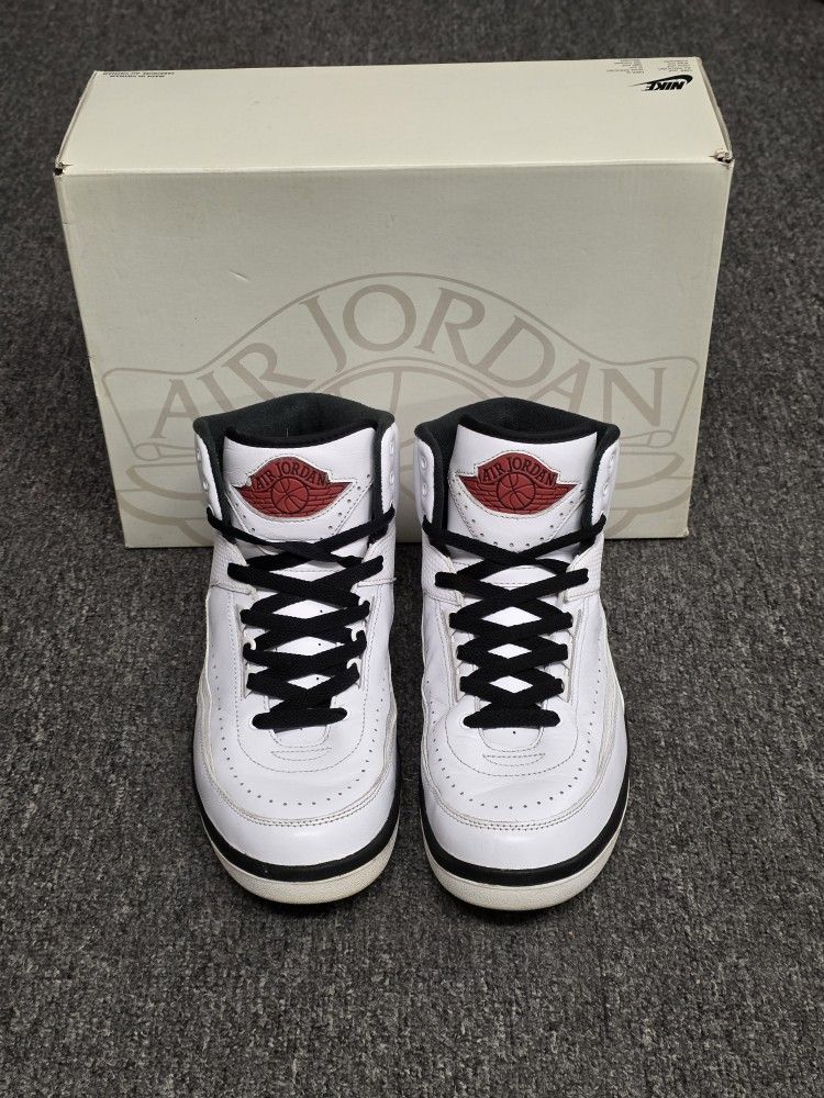 Nike Air Jordan 2 Retro Chicago DX2454-106 Men’s Size 9.5
