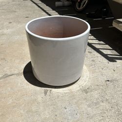 White Ceramic Plant Pot