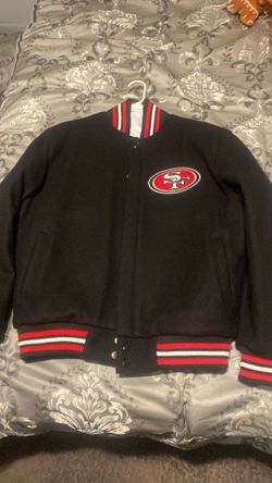 49ers wool jacket authentic