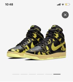 Dunk High 1985- Yellow Acid Wash