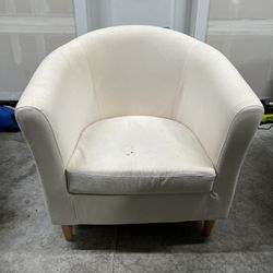 Armchair White Used