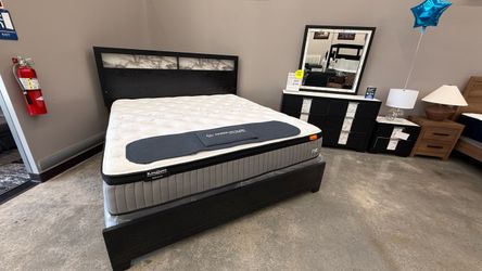 4 PC KING BEDROOM SET