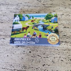 500 Piece Puzzle - New