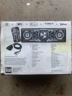 Brand new dual CD player