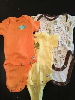 Lots of newborn onsies