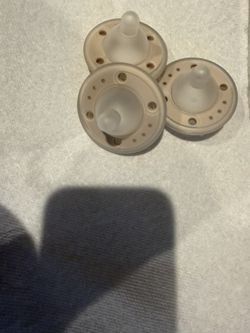 Baby pacifiers and zippy cups