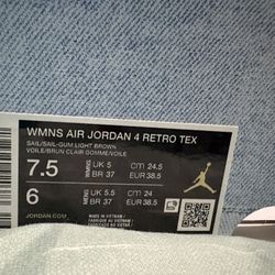 WMMS AIR JORDAN 4 RETRO TEX