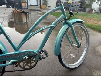 26" Electra Hawaii 3i Women's Beach Cruiser Bike - 3-Speed Aqua