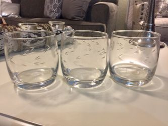 Princess House set of 3 glasses