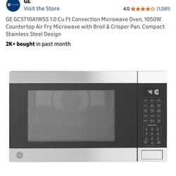 GE AirFryer microwave 