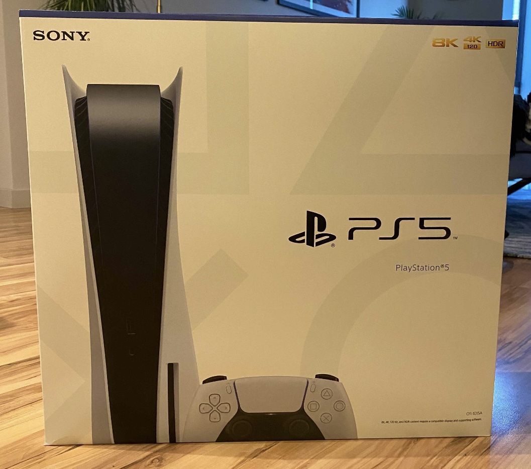 PS5 1TB (new factory sealed) (CASH ONLY)