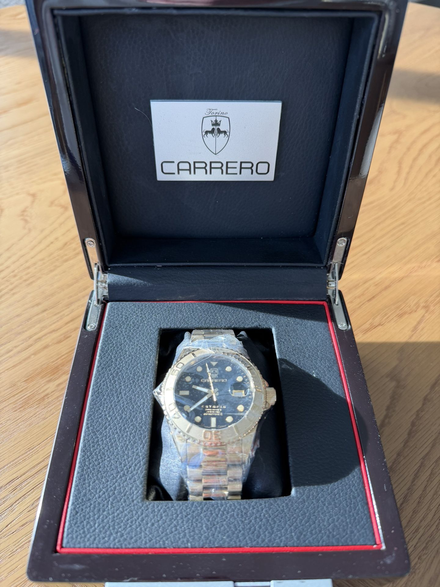 Torino Carrero - Catania Automatic Black Dial Men's Watch