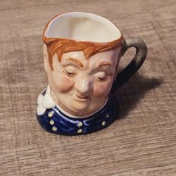 Vintage Miniature Royal Doulton Character Toby Jug Fat Boy 1 3/8"