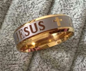 Titanium steel wide carved the Lord of the ring