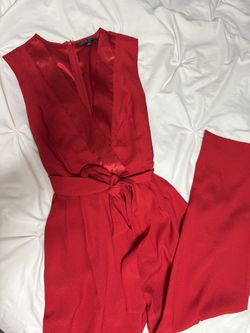 Romeo + Juliet Couture Red Jumpsuit 