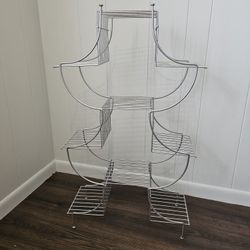 Vintage Pagoda Mid Century Plant Stand