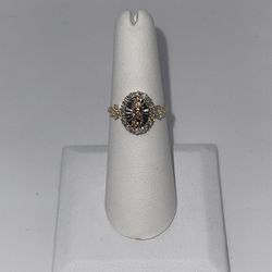 Tri Color Gold Virgin Mary Ring